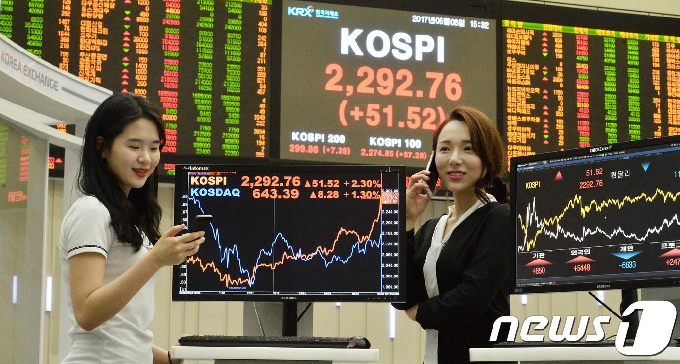 '다시 최고치 경신한 코스피'