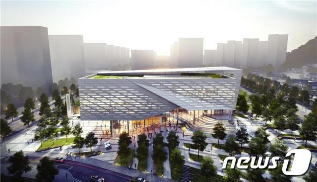세종시립도서관 설계 당선작, 세종 열린 문화마을 