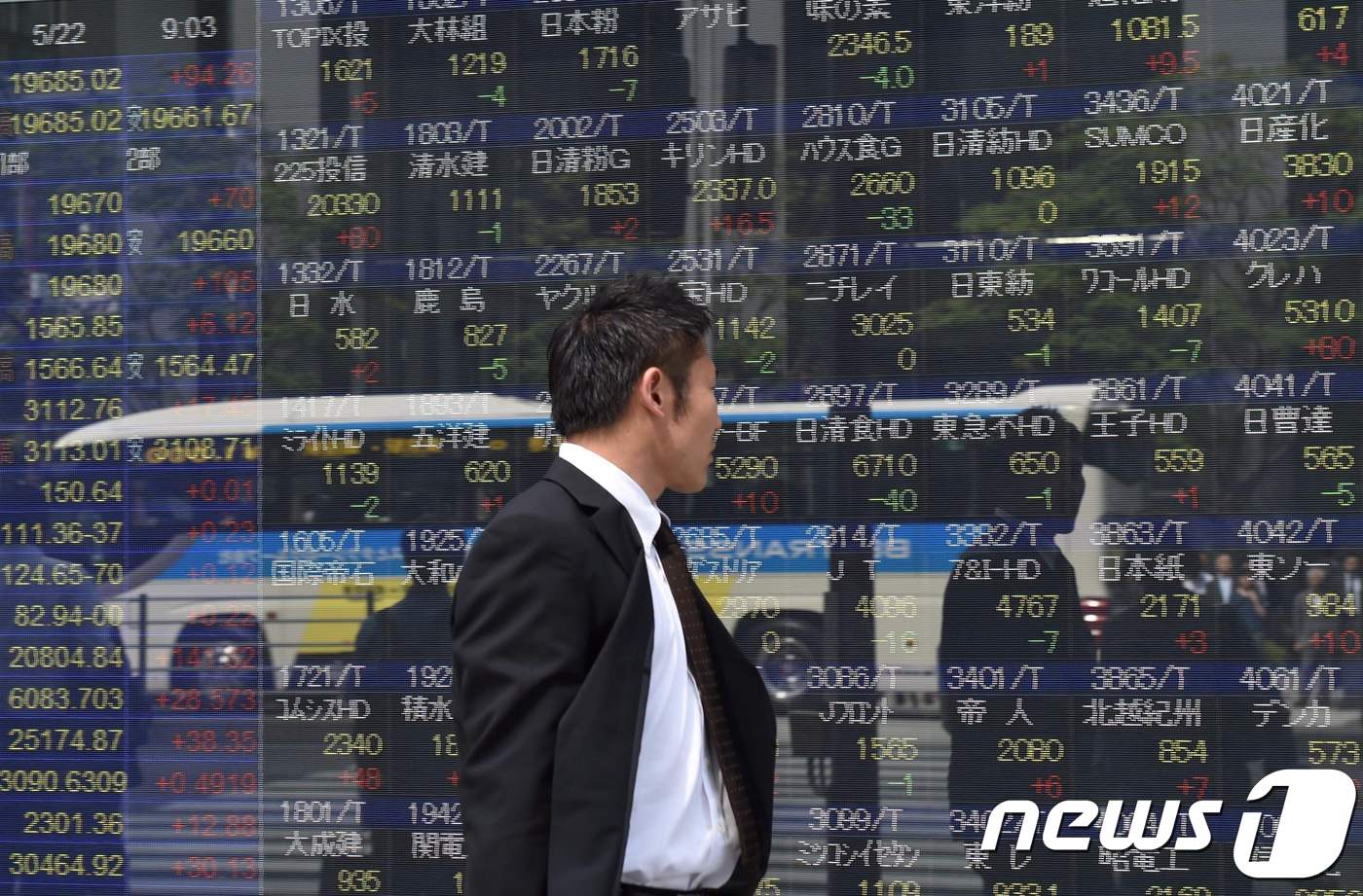 [일본마감] 닛케이 0.5%↑…대장주 소프트뱅크 견인