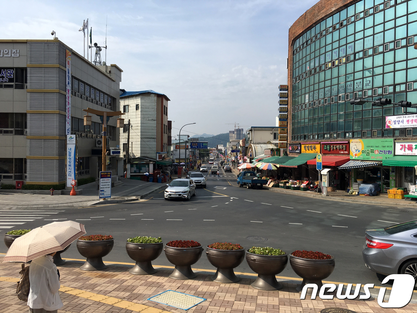 밀양시, 영남루 관아 일원 전선 지중화 완료