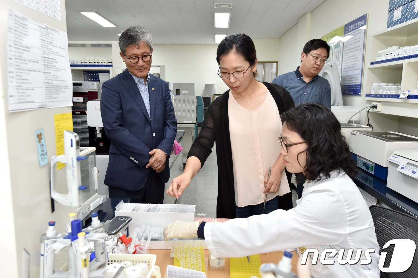김재현 산림청장, 산림종자 저장시설 현장 방문
