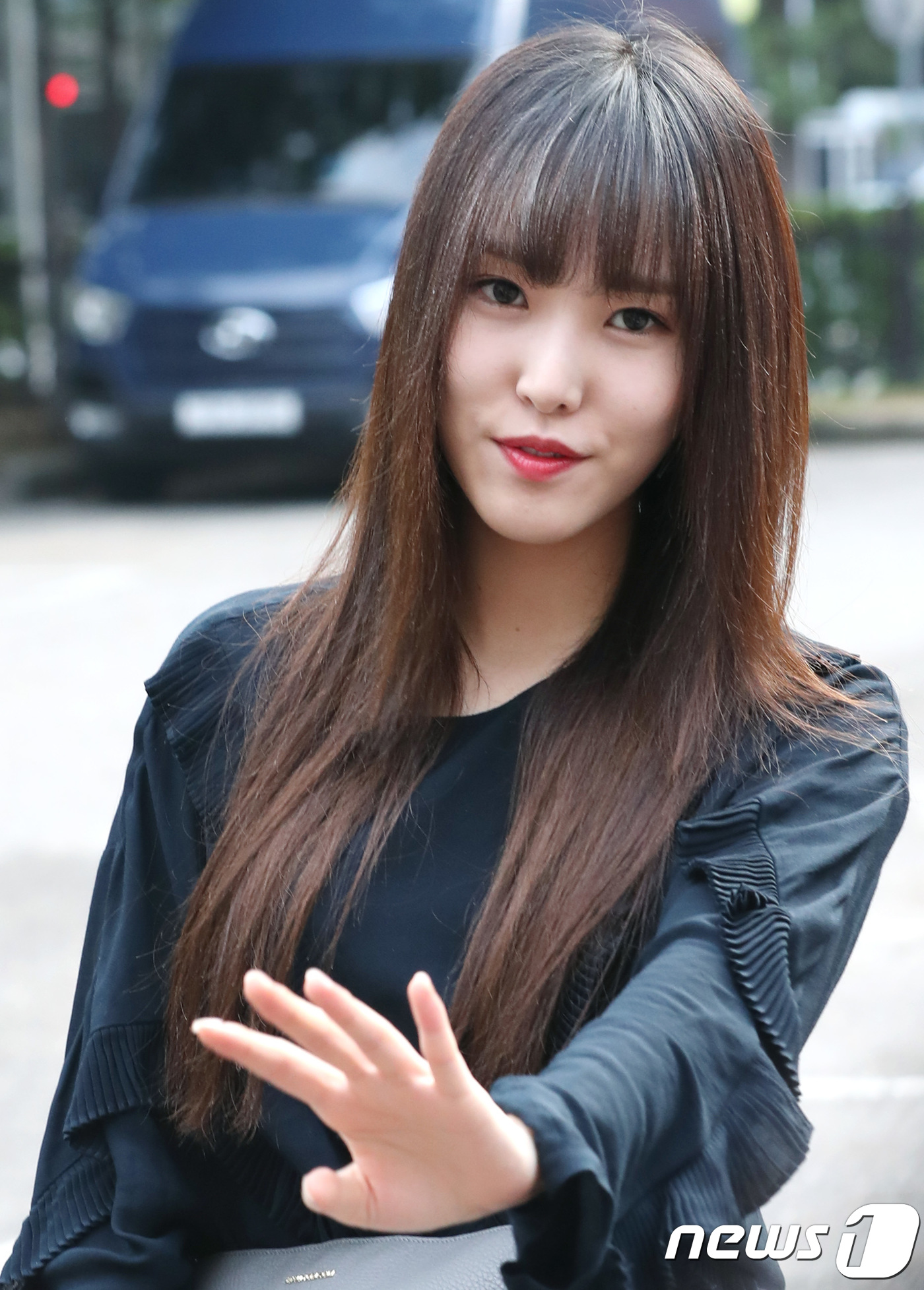 여자친구 유주, 아침에도 미모가 열일중