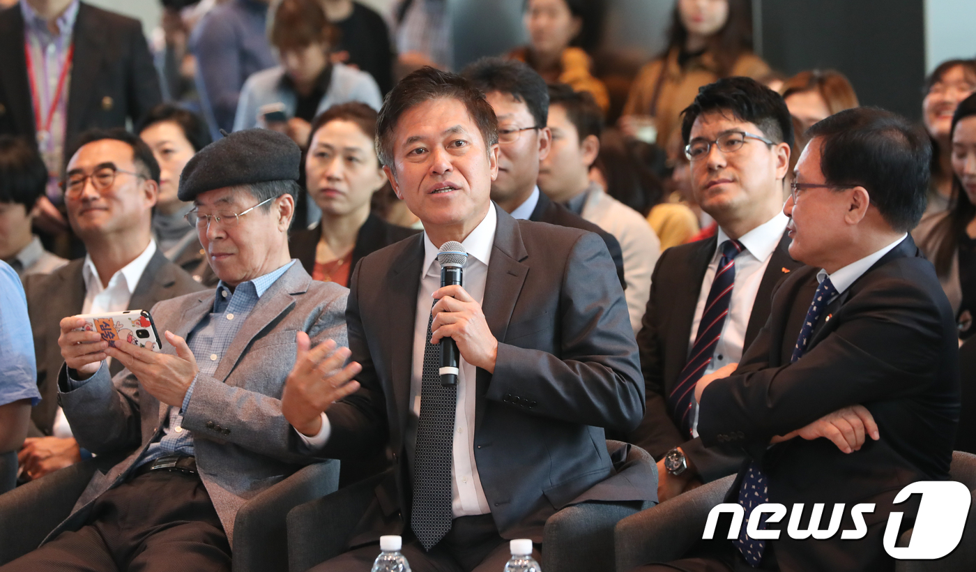 박정호 SK텔레콤 사장, 대학생들과 대화