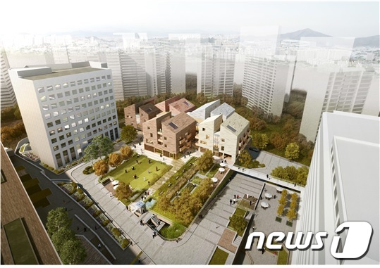 ㈜에이텍 건축사사무소작 공덕 실버케어센터 설계 당선