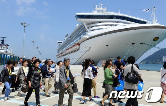 대만 크루즈 관광객 3500명...내년 3월 부산 입항 