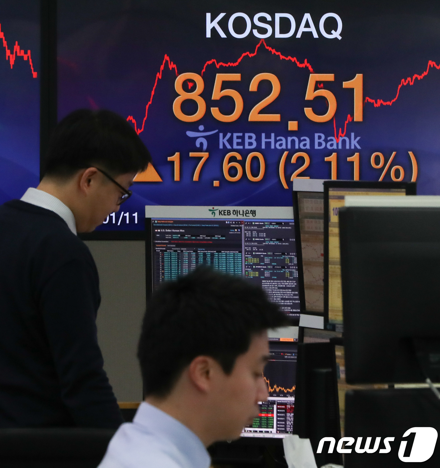 상승 마감한 코스닥