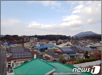 부산시, 친환경에너지 마을 4개소 조성 완료