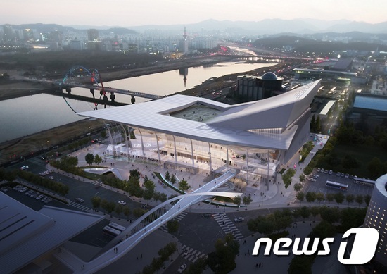 대전 국제전시컨벤션센터 설계 공모서 (주)디엔비 당선
