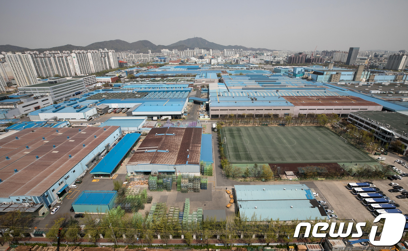 적막감 흐르는 지엠 공장