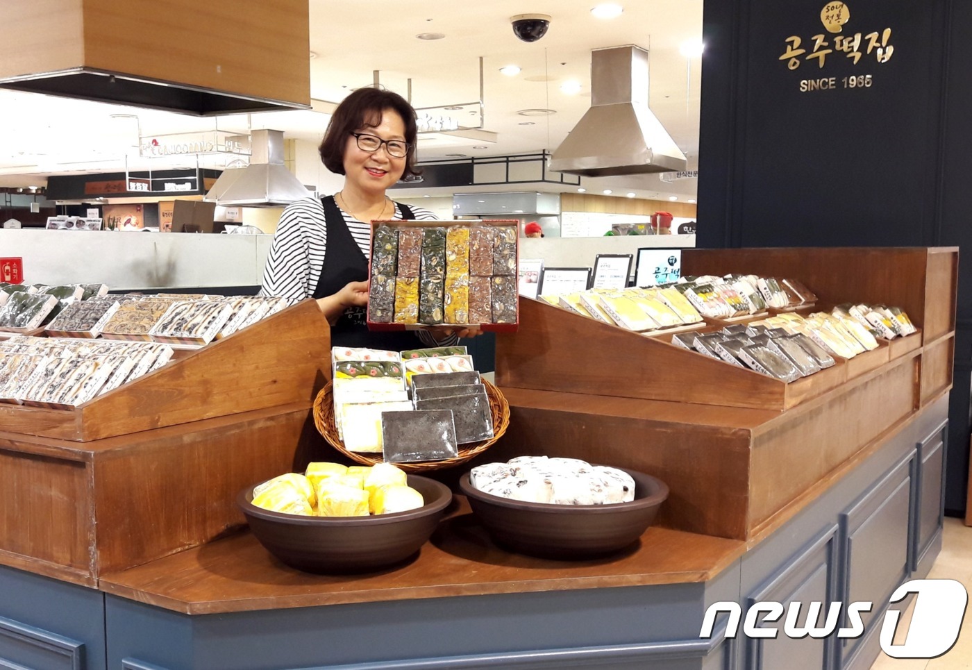 롯데백화점 대전점, 50년 전통 ‘공주떡집’ 오픈   