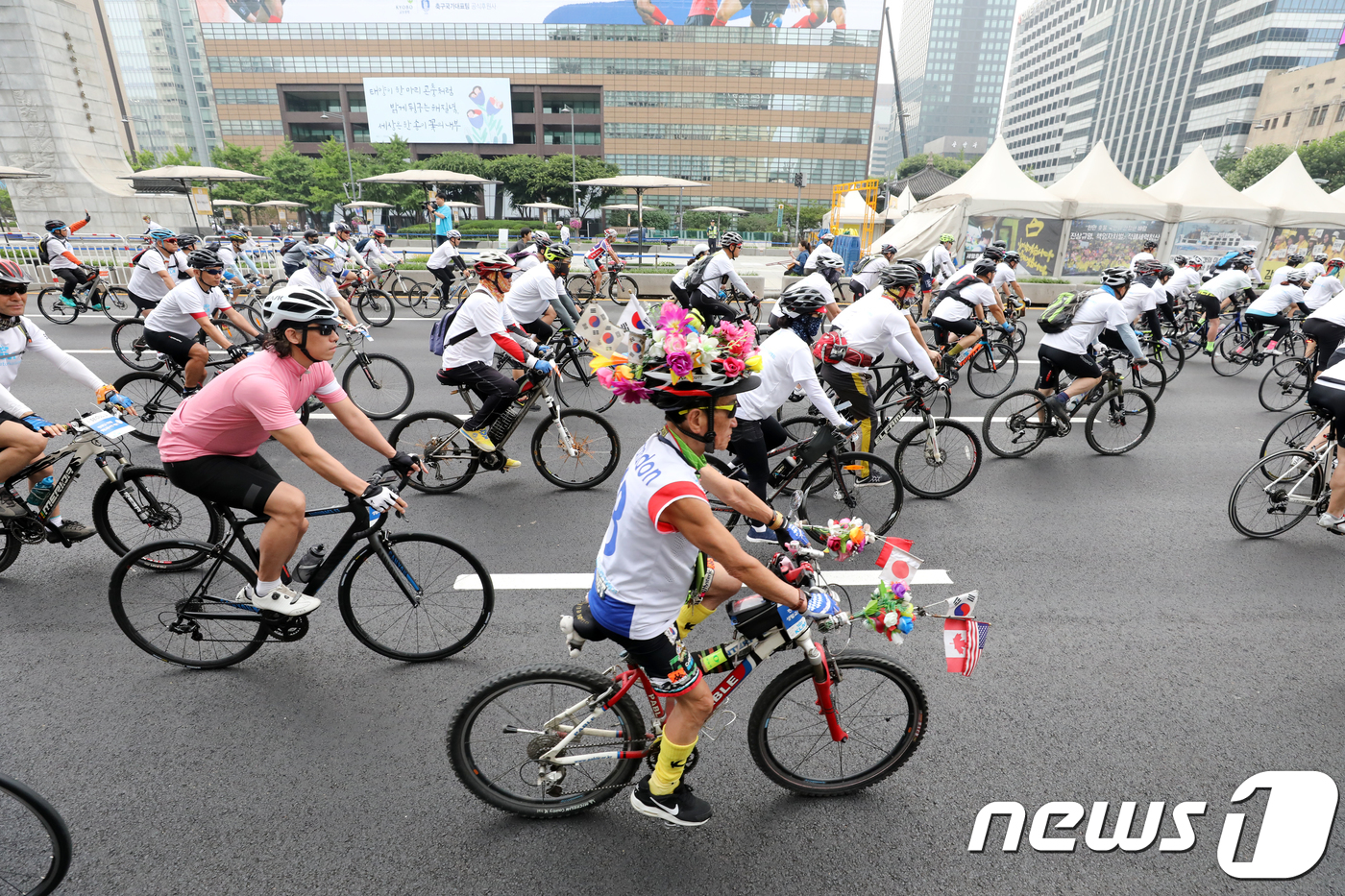서울자전거대행진 신바람 질주