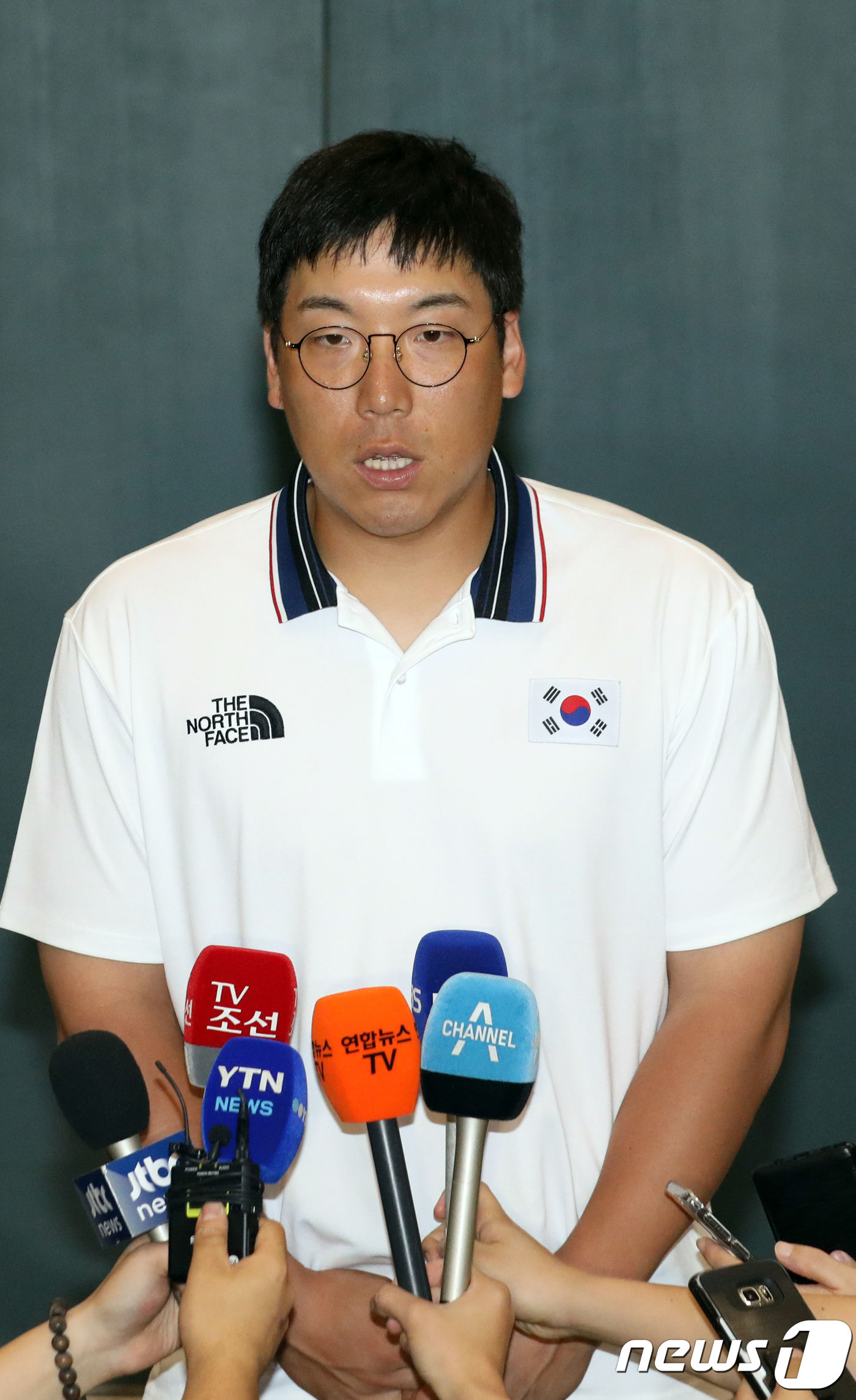  ‘AG 야구대표팀 주장’ 김현수 “선수들, 최선 다한 것만 알아주시길” 