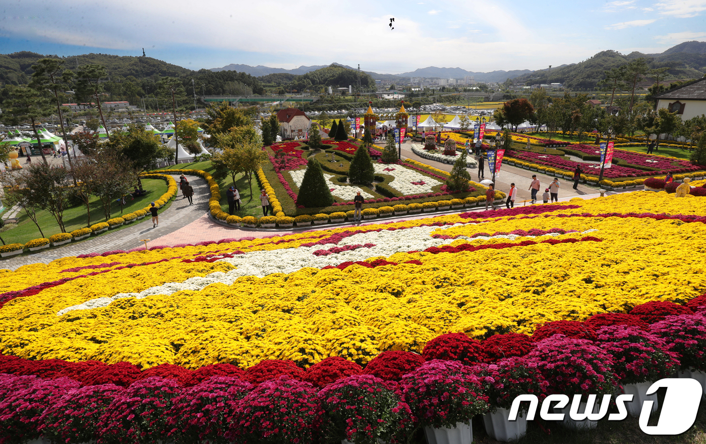 가을 국화향 물씬 풍기는 임실N치즈축제 