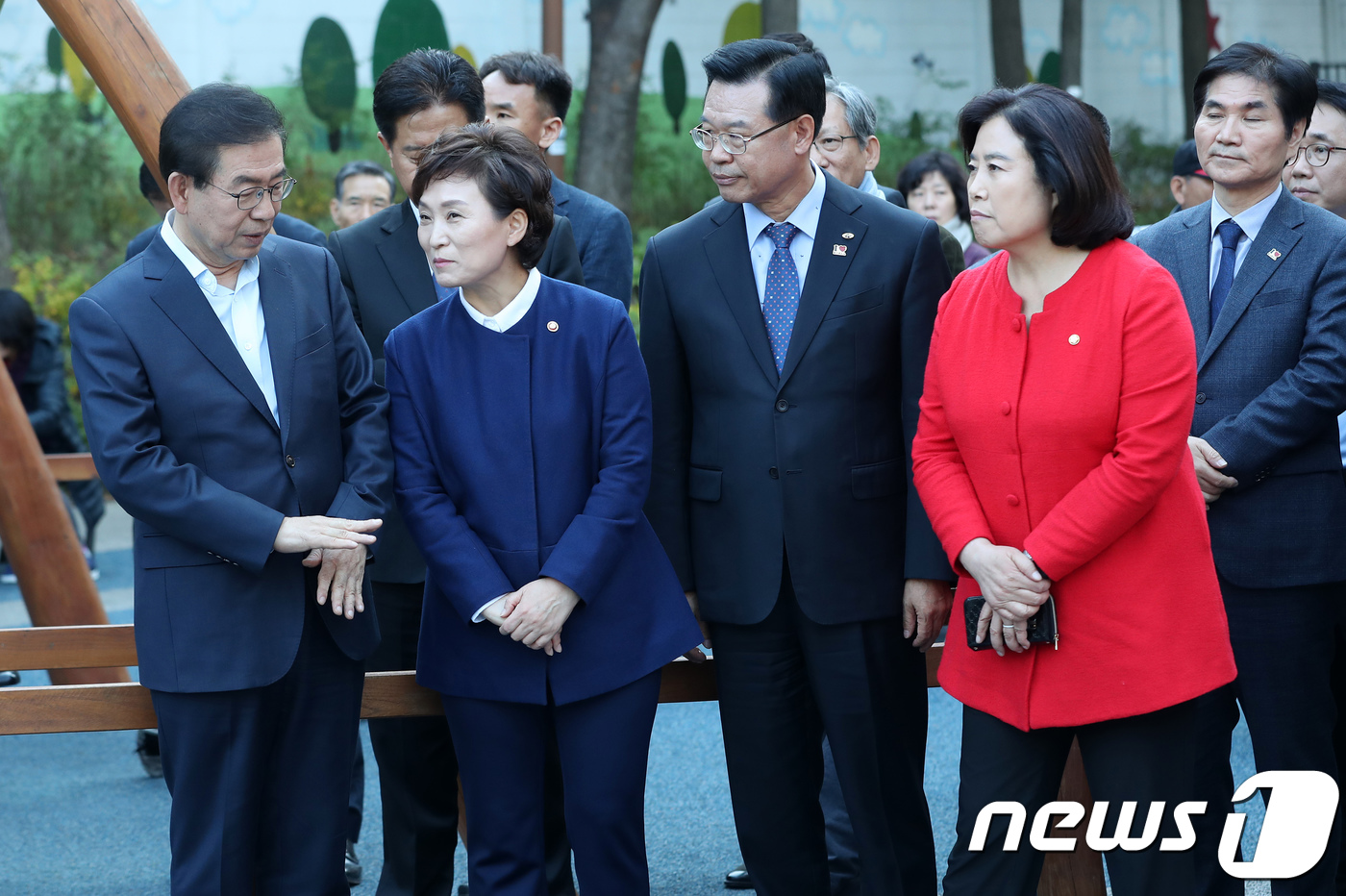 용산기지 첫 버스투어