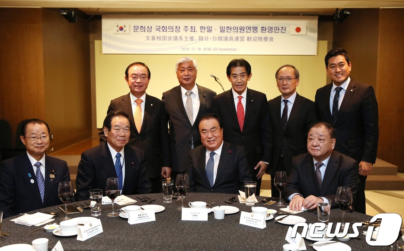 한일의원연맹 만난 문희상 의장