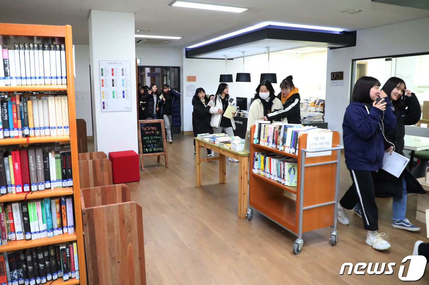 춘천여고 입학생 오리엔테이션서 학교 탐방