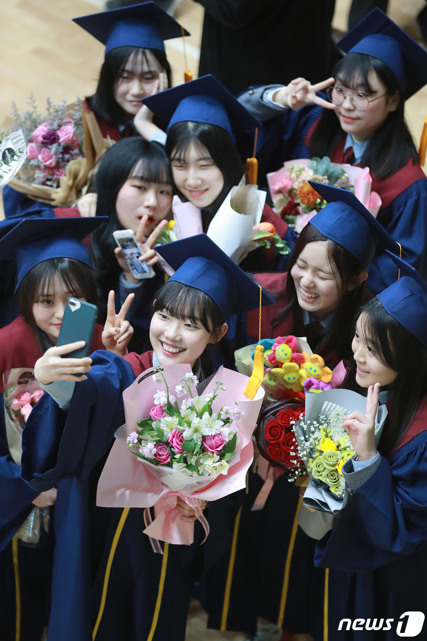 대구혁신도시 새론중학교 첫 졸업식