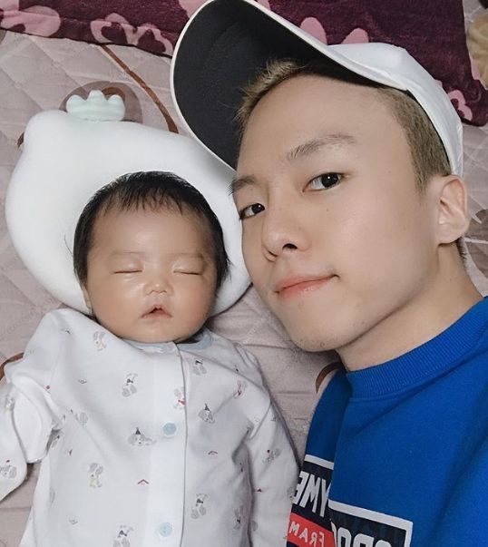 [N샷] 라니아 유민♥ 탑독 P군, 아들 공개 사랑해 내 아들