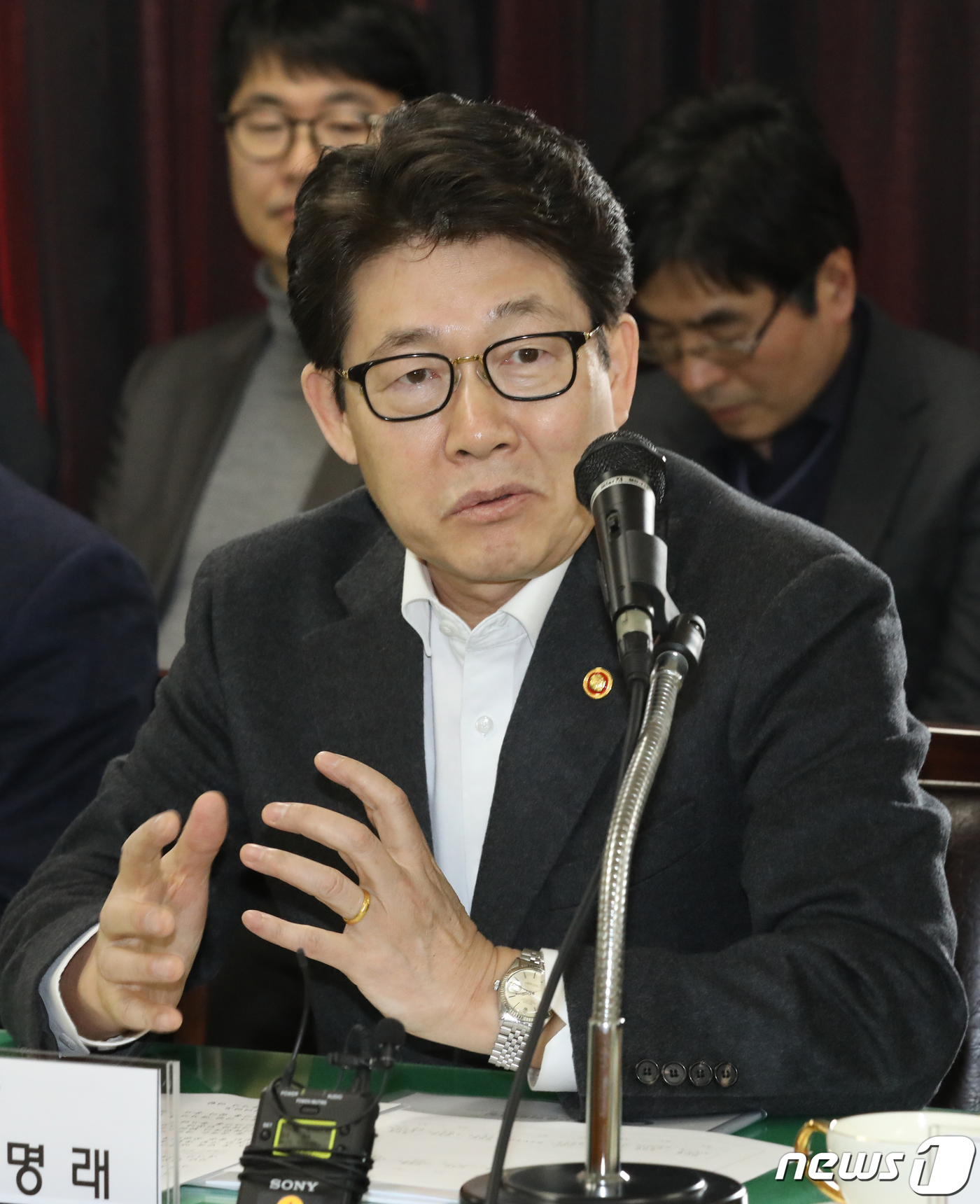 칠서정류장 찾은 조명래 장관