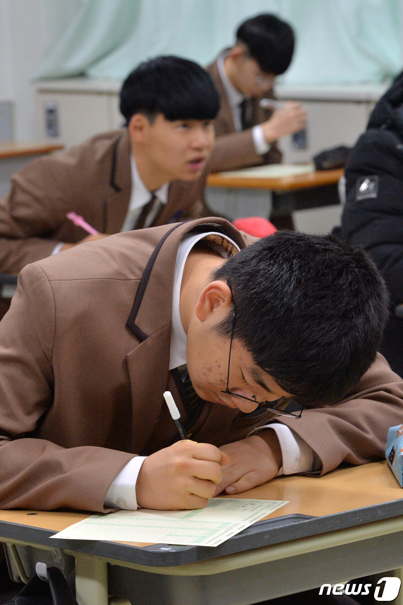 2019학력평가 답안지 작성부터