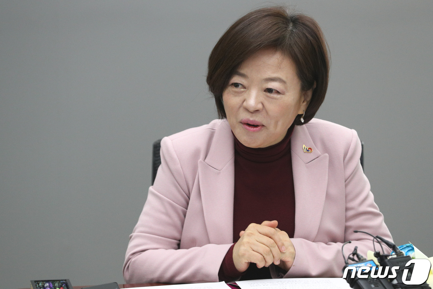 모두발언하는 진선미 장관