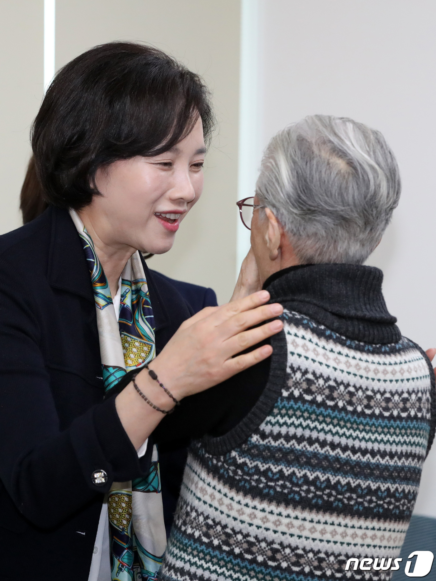 유은혜 부총리 어르신 안녕하세요