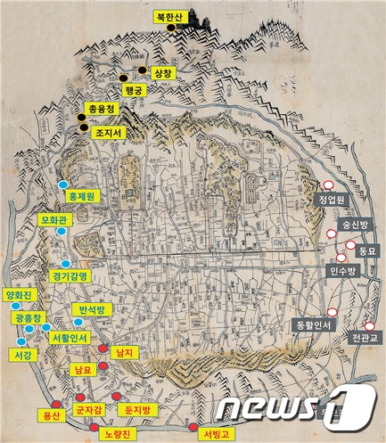 한양도성 밖 10리 성저십리의 역사 한눈에