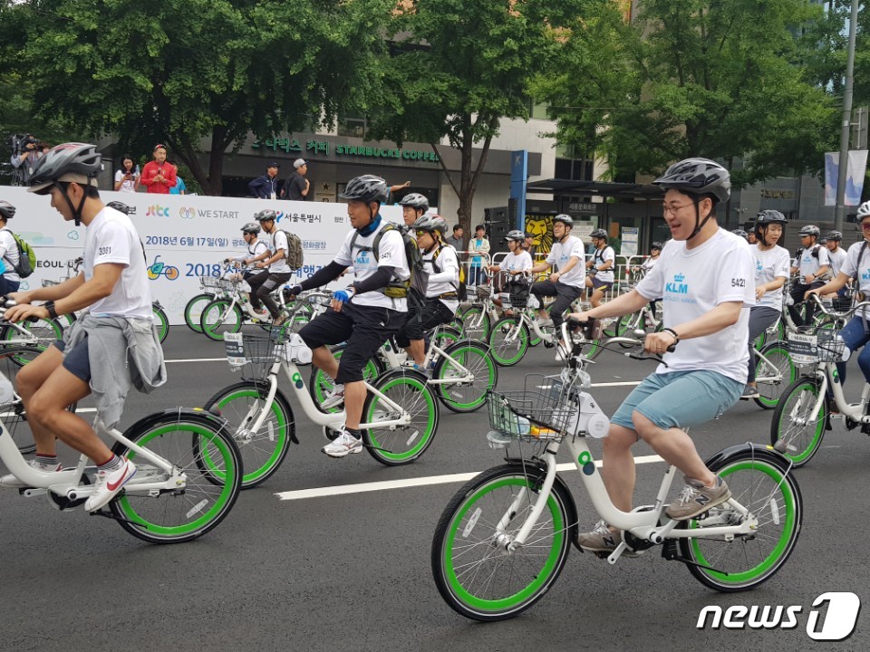 자전거 6000대 강변북로 질주…9일 서울자전거대행진