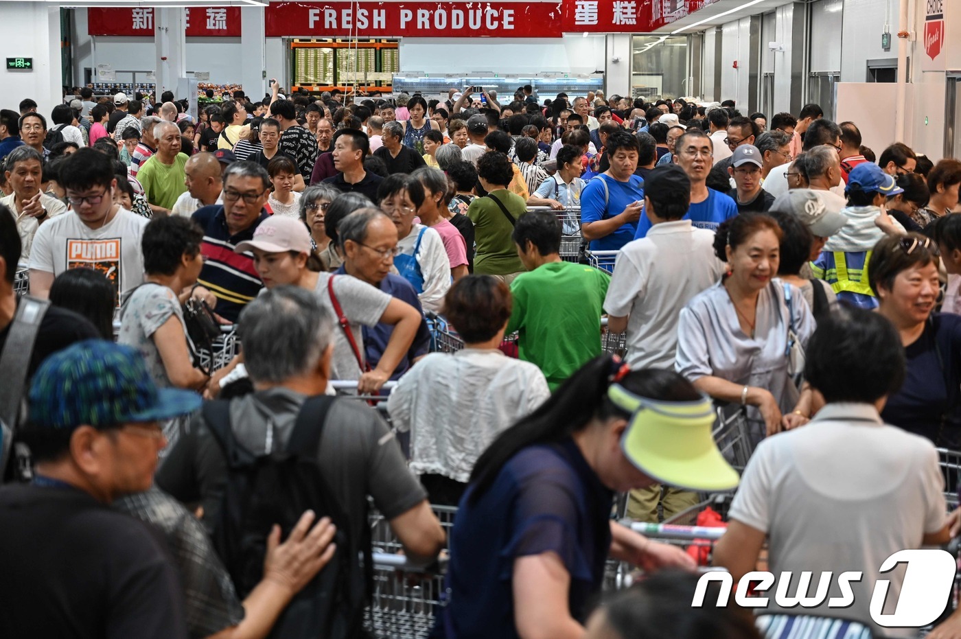 무역전쟁 무색 코스트코 中 1호 매장 문열자 북새통
