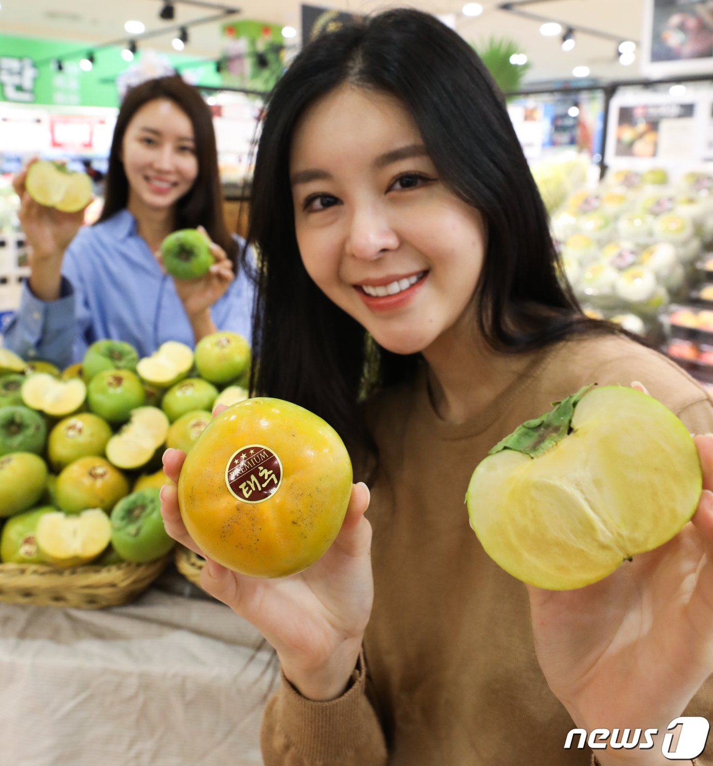 배처럼 아삭한 태추 단감 맛보세요
