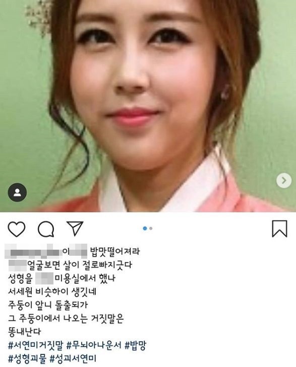 XX 밥맛 떨어져 서연미 아나운서, 유승준 팬 욕설 공개