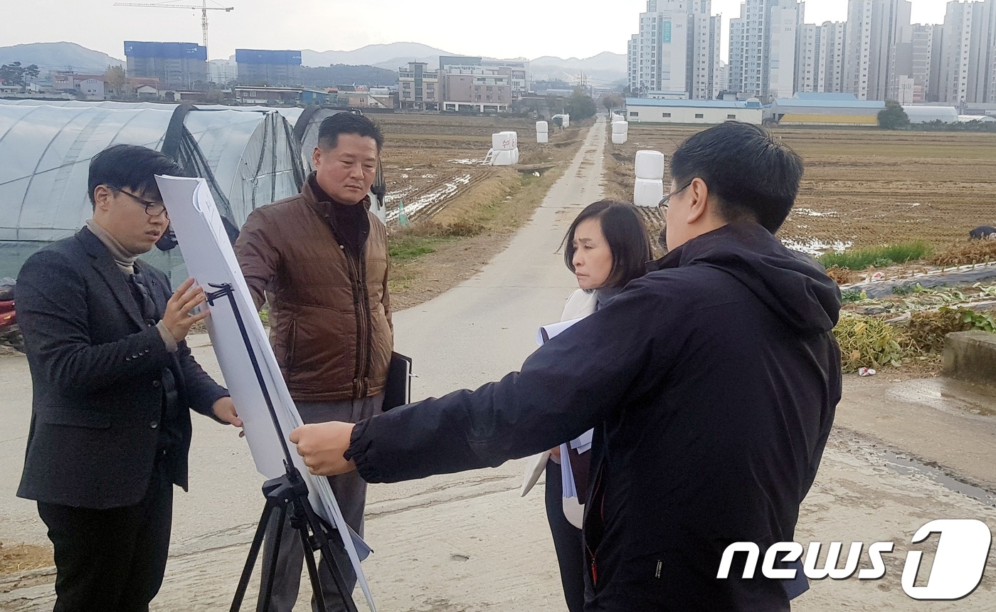 진천군, 하반기 8개 주요사업장 현장점검