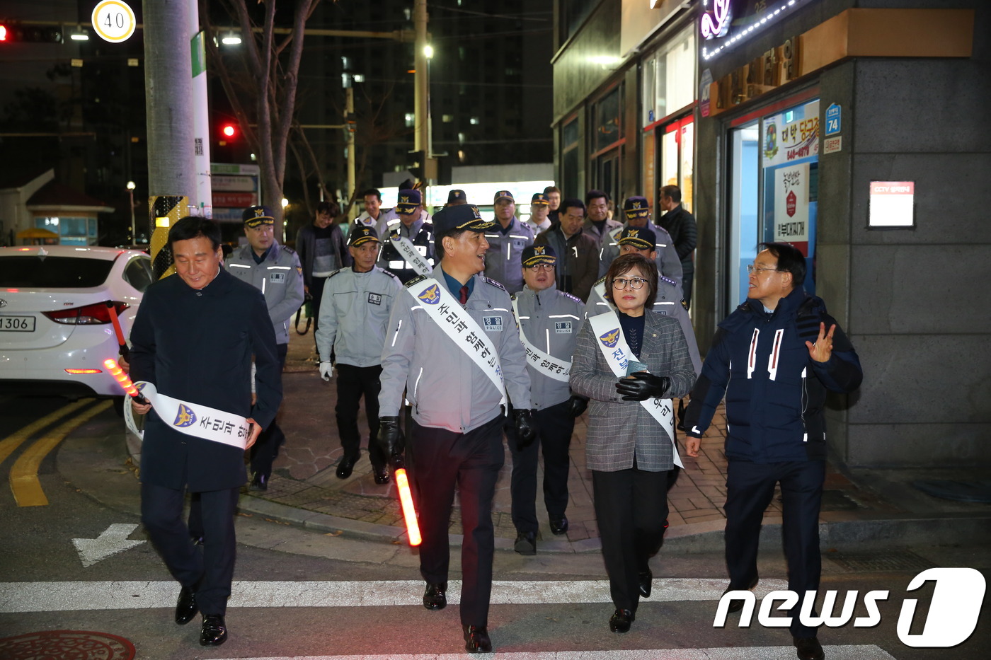 전북경찰, 협력단체와 함께하는 민·경 합동 야간순찰 실시