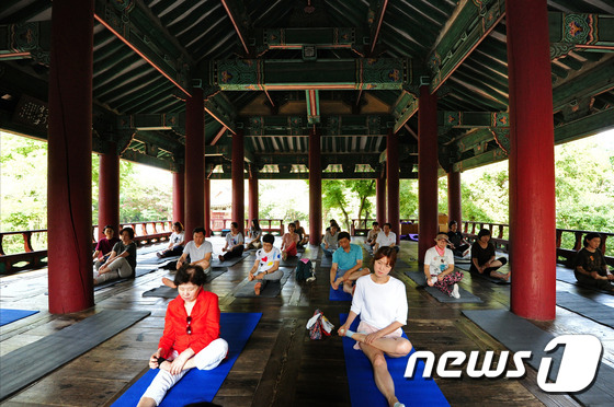 이성계 조선 건국 포부 밝힌 전주 오목대 지붕 고친다
