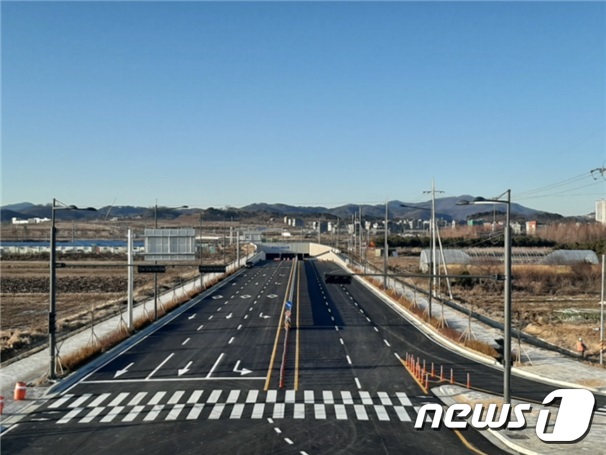 오송바이오폴리스 진입로 개통…경부고속도·오송역·세종시 잇는 핵심도로