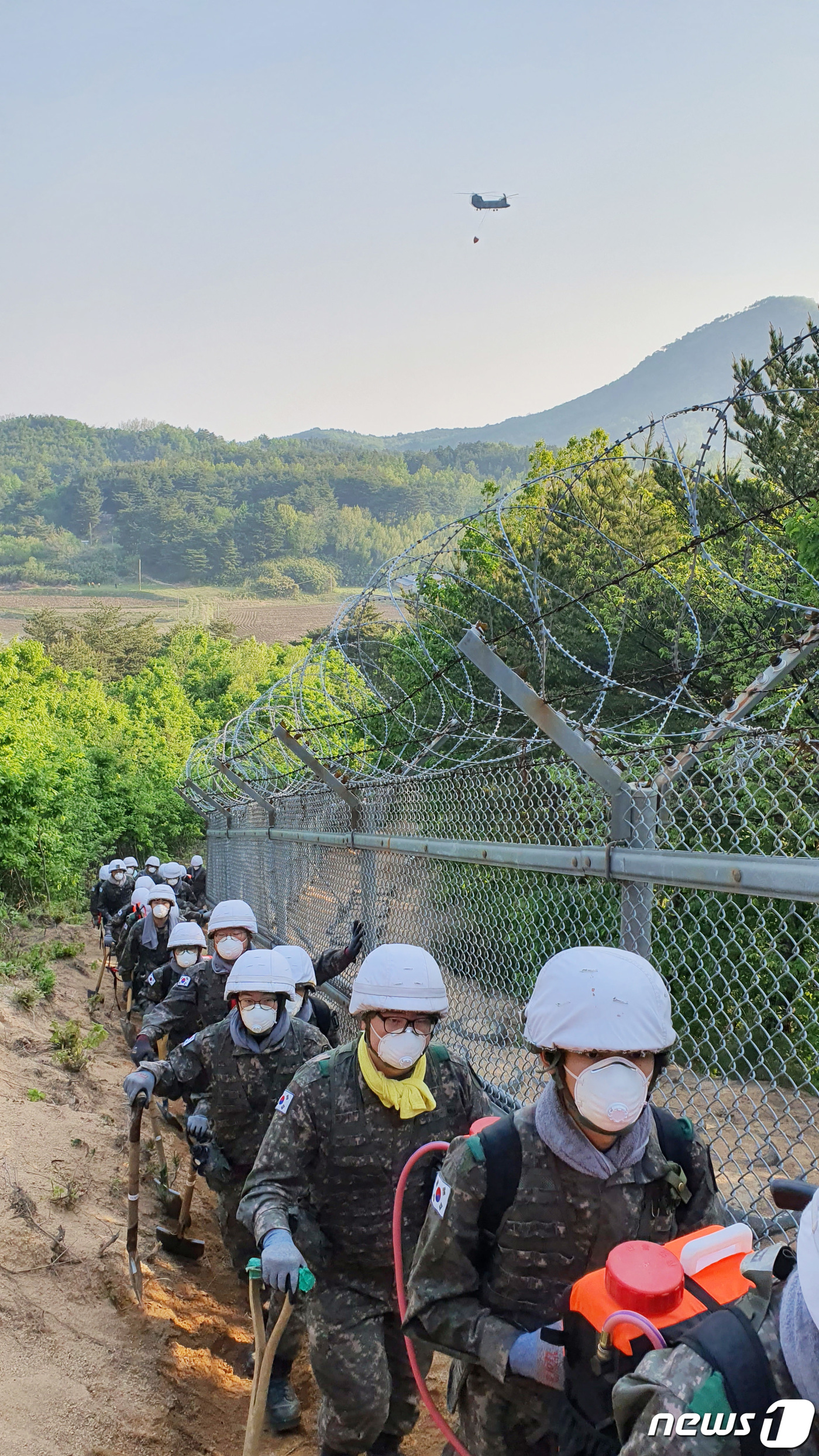 강원 고성 산불 주불 진화 완료 관련자료 3