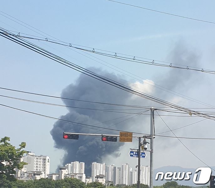 남양주 다산동 지식산업센터 공사장 불…10분 만에 진화