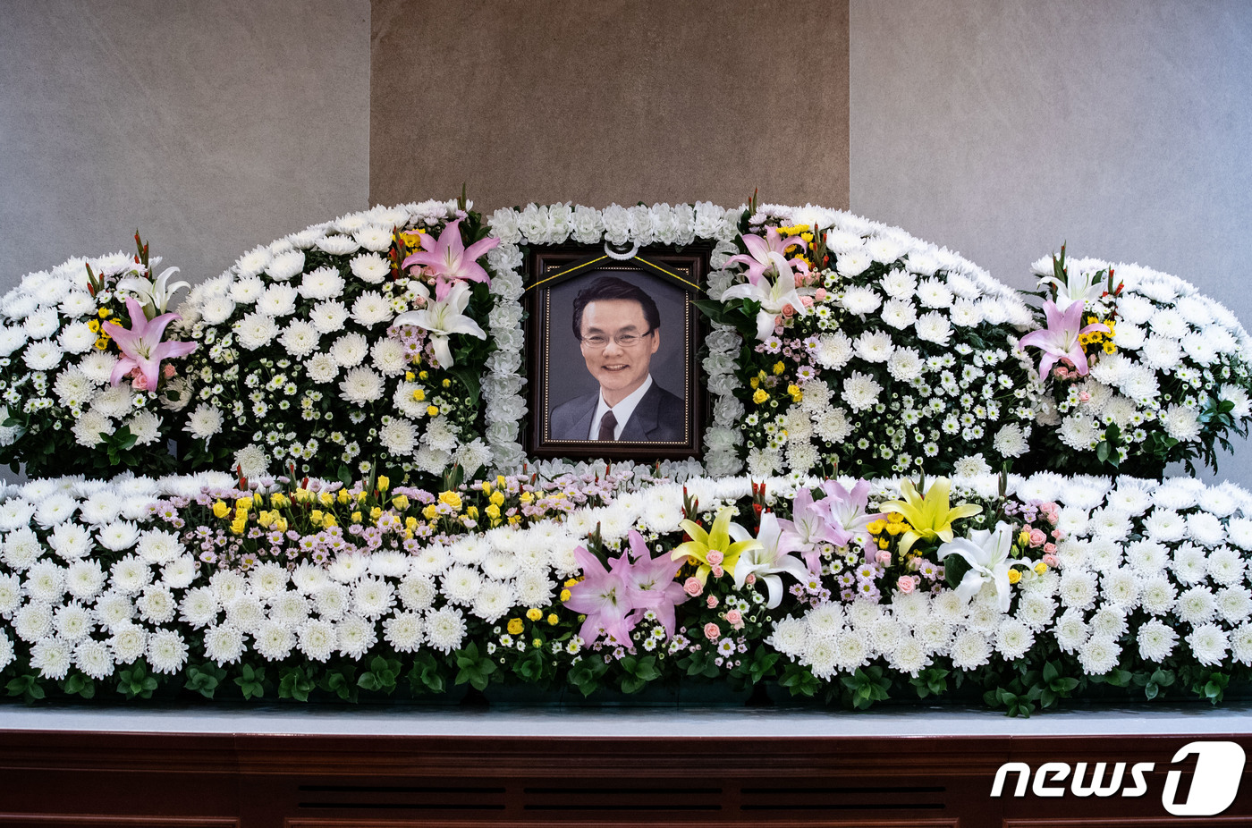 홍사덕 전 국회부의장 빈소 마련된 서울대병원 장례식장