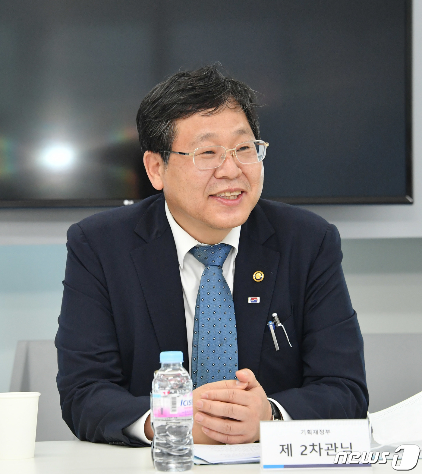 안일환 기재차관, 한국판뉴딜 현장방문