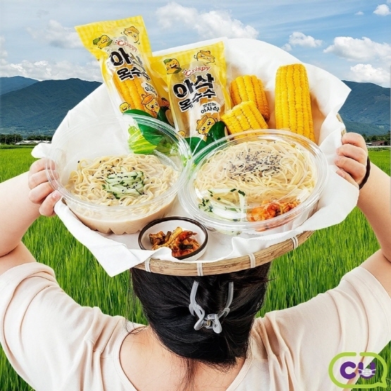 CU, 복날 앞두고 간편 새참 확대…초계국수·냉모밀 판다