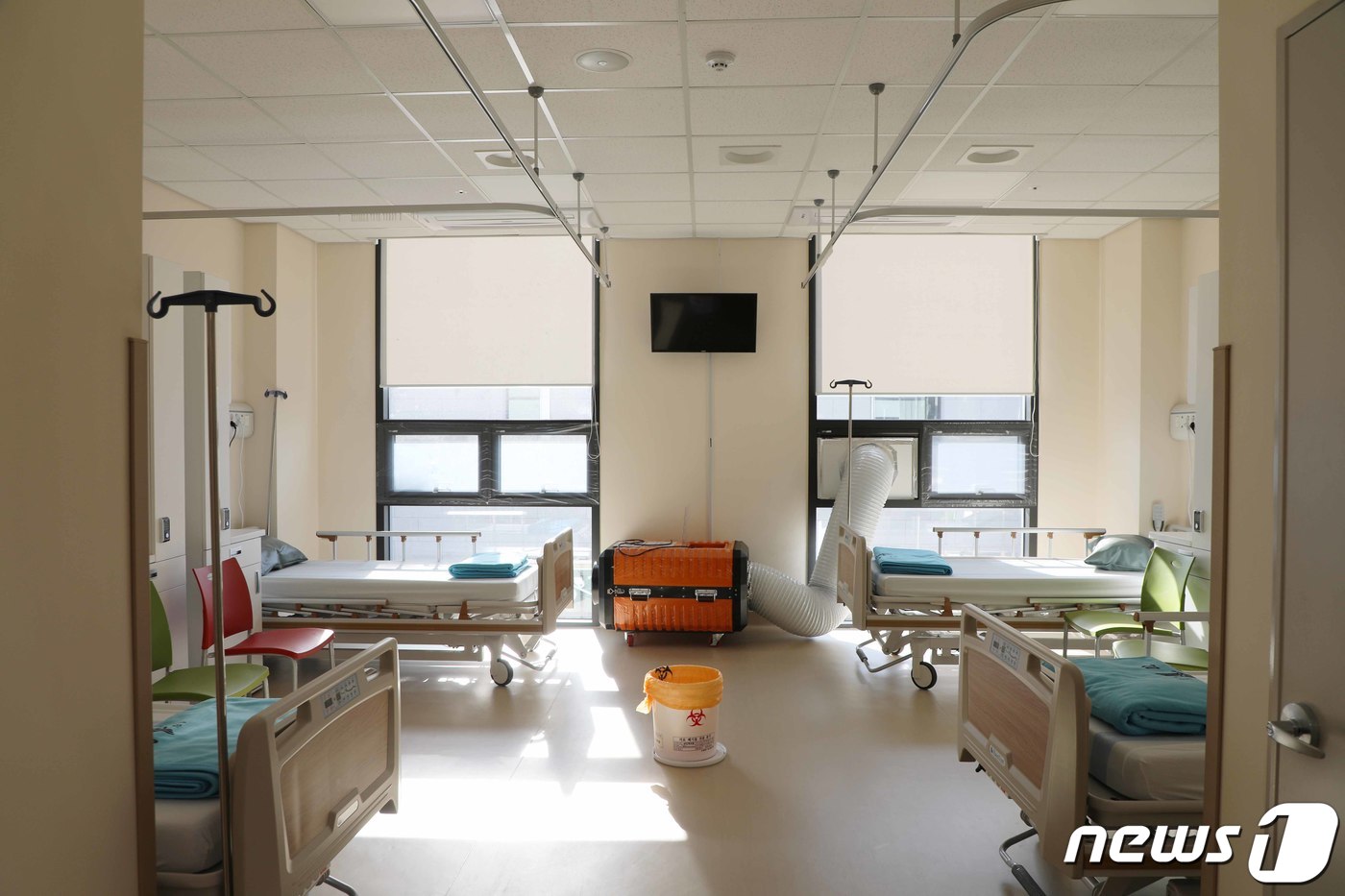 국군수도병원에 격리치료병상 40개 마련