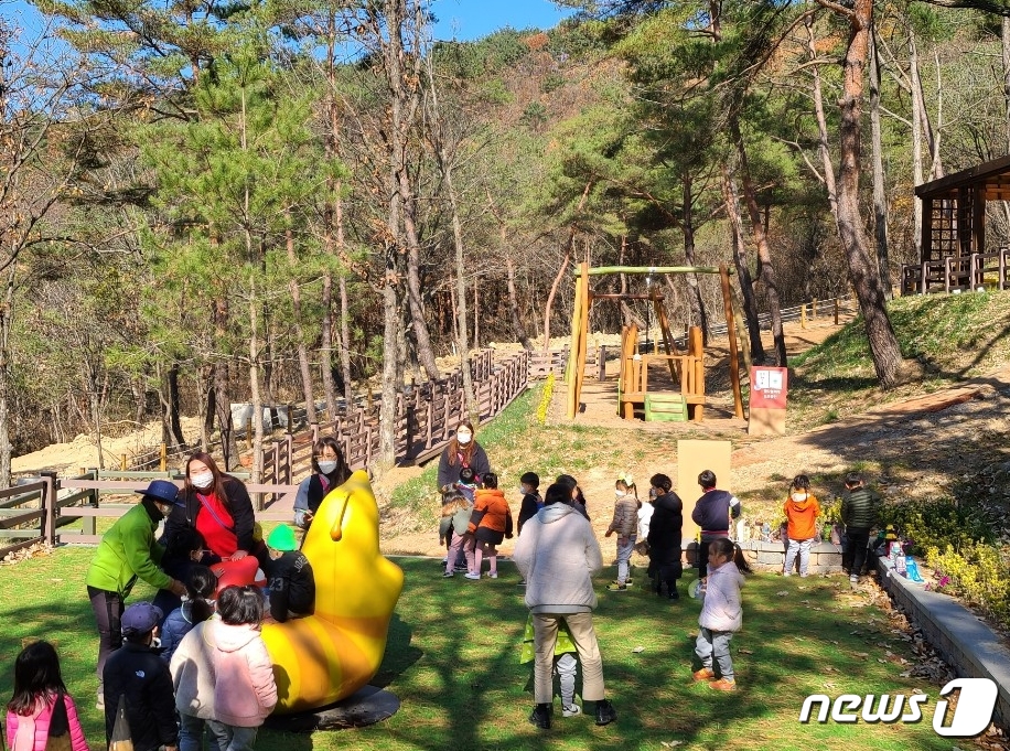 단양 소선암유아숲체험원, 힐링쉼터로 인기