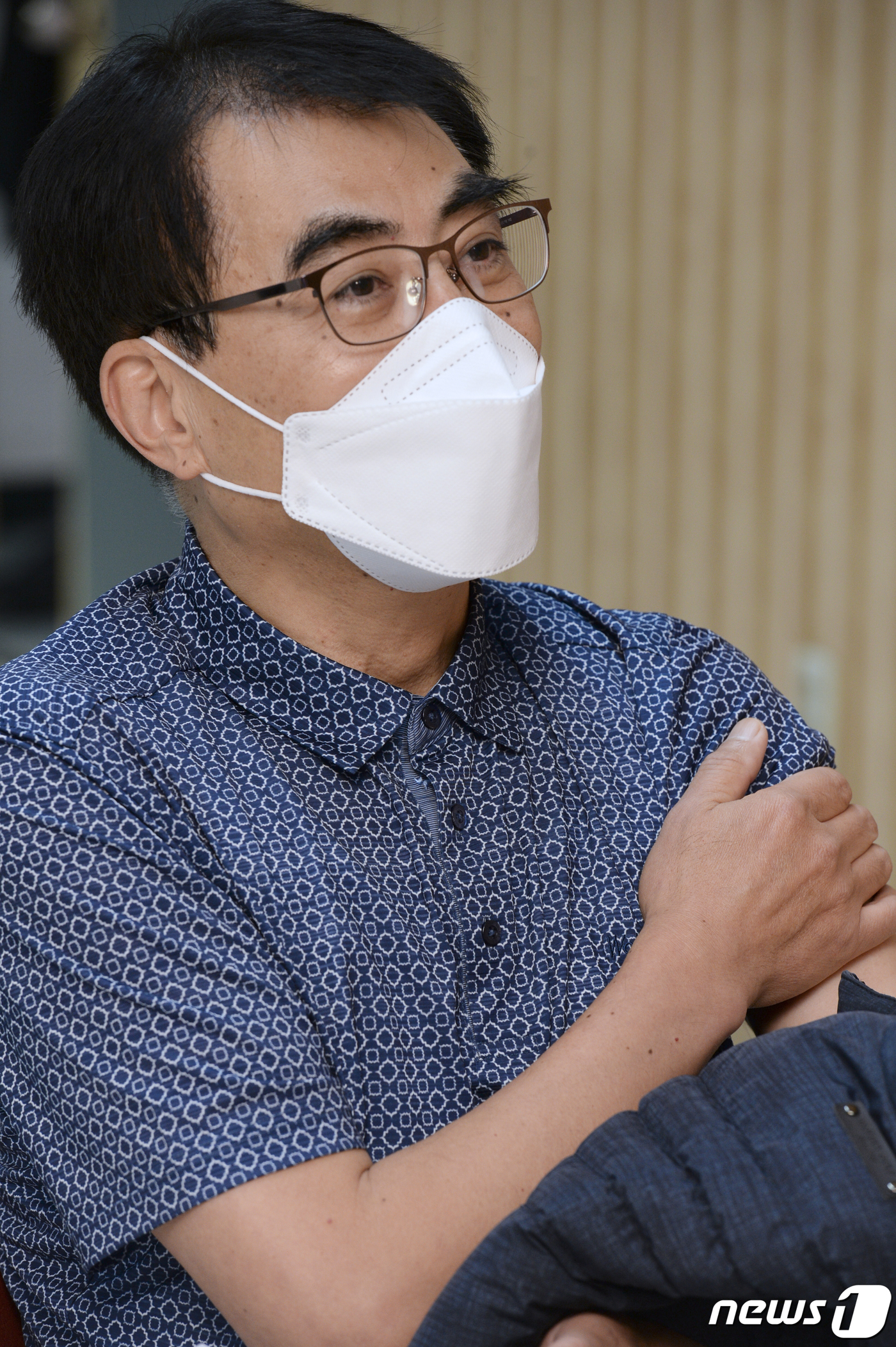 울산 1호로 백신 접종한 길메리요양병원 부원장