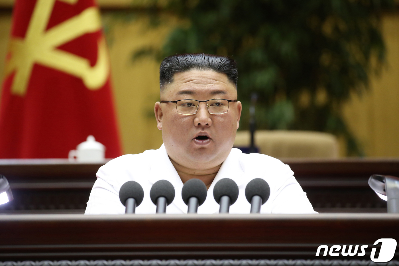 북한 김정은, 제6차 세포비서대회에서 결론과 폐회사
