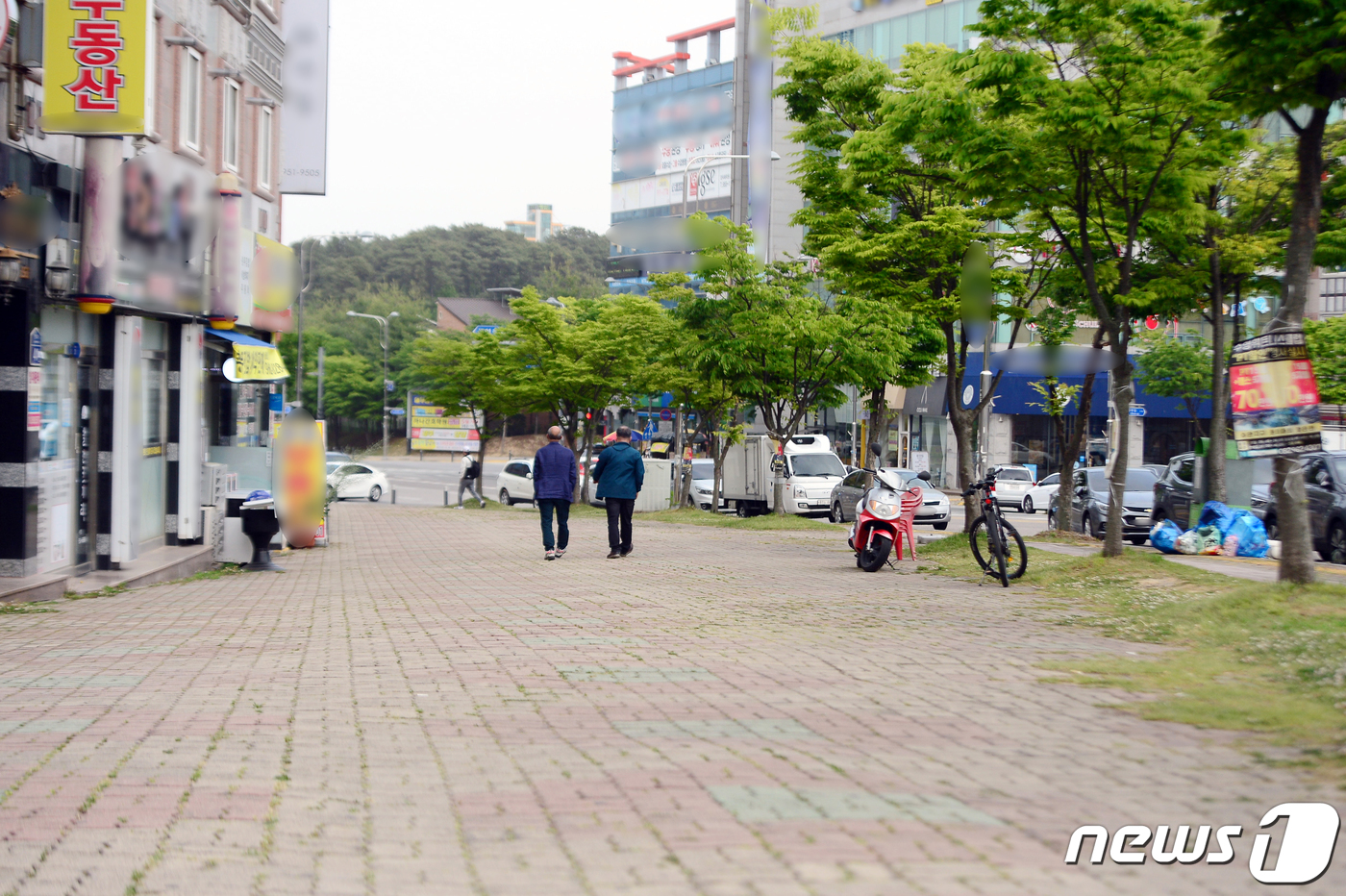 광주 성덕고 일대 상권 침울