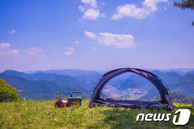 차박의 성지 된 평창군 산골 흑염소 목장