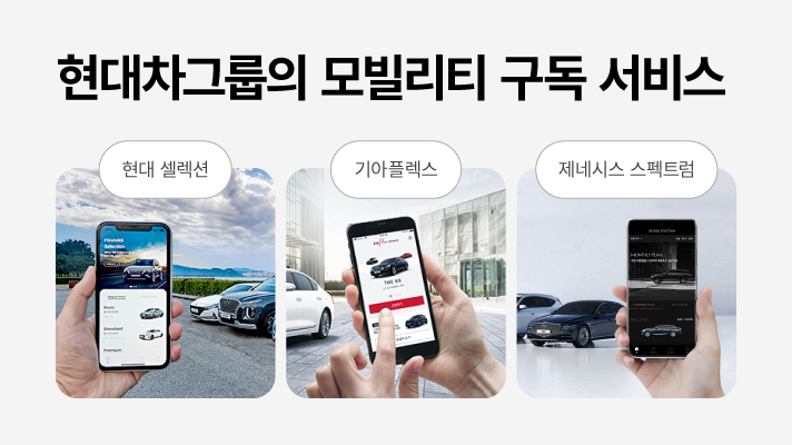 자동차도 공유·구독하세요…현대차, 미래 모빌리티 서비스 확대