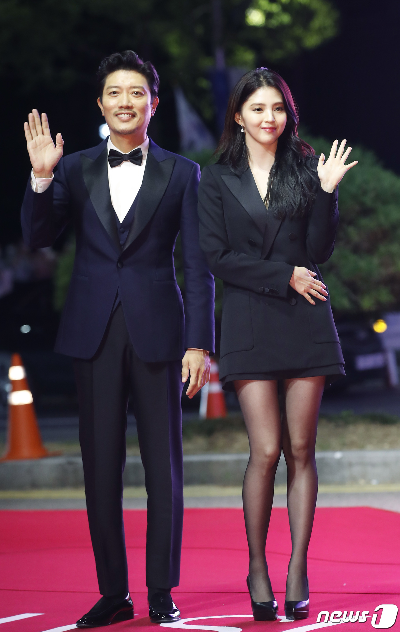 박희순-한소희, BIFF 찾은 신사와 숙녀