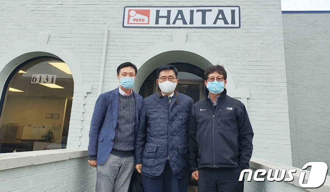 한국농수산식품유통공사 김춘진 사장, 美중부지역 수출현장 점검