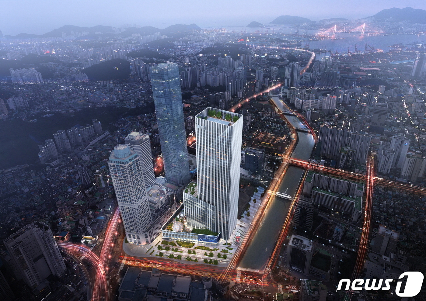 45층 규모 부산국제금융센터 3단계 개발사업 첫삽…2025 하반기 준공